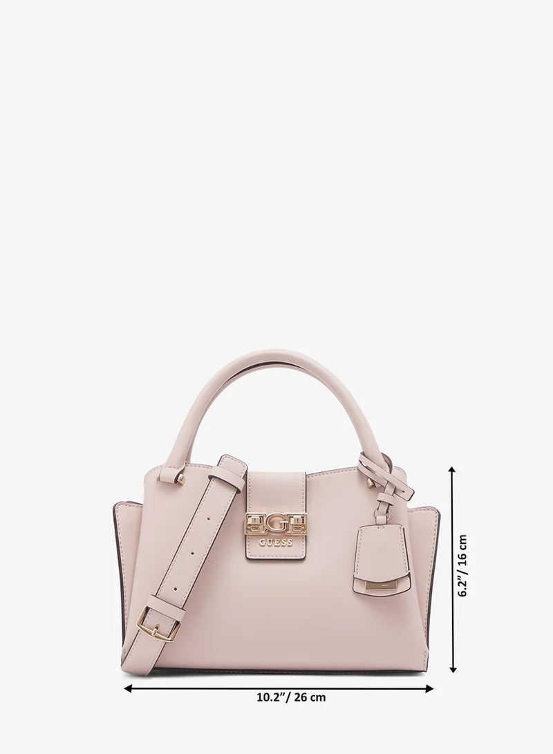 Guess Lotus Jane Small Satchel Bag for Women | Best Price UAE